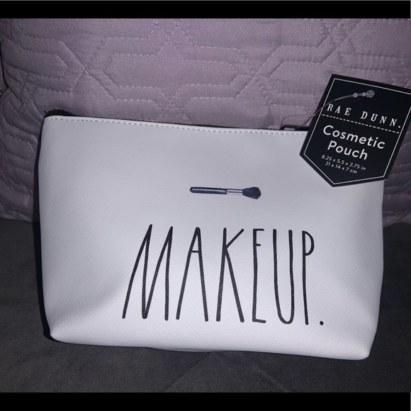 Rae Dunn Handbags - Rae Dunn: “Cosmetics” Cosmetic Pouch